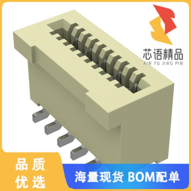 全新CF24102V0R0-NH原装(CONN FFC VERT 10POS 0.5MM