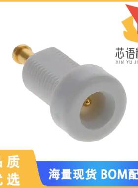 全新105-1301-002原装(CONN TIP PLUG TURRET WHITE)正品