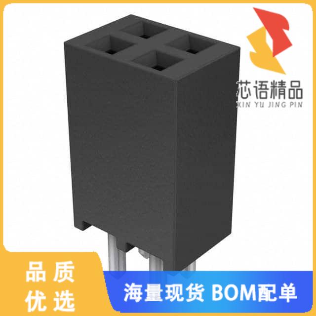 全新SSQ-102-01-T-D原装(CONN RCPT 4POS 0.1 TIN PC