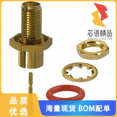 全新132346原装(CONN SMA JACK STR 50 OHM SOLDER)正品
