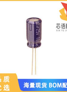 全新ECA-1EM101B原装(CAP ALUM 100UF 20% 25V RADIA