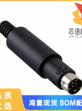 全新MDP-008原装(CONN PLUG MALE MINI DIN 8P SILV)正品