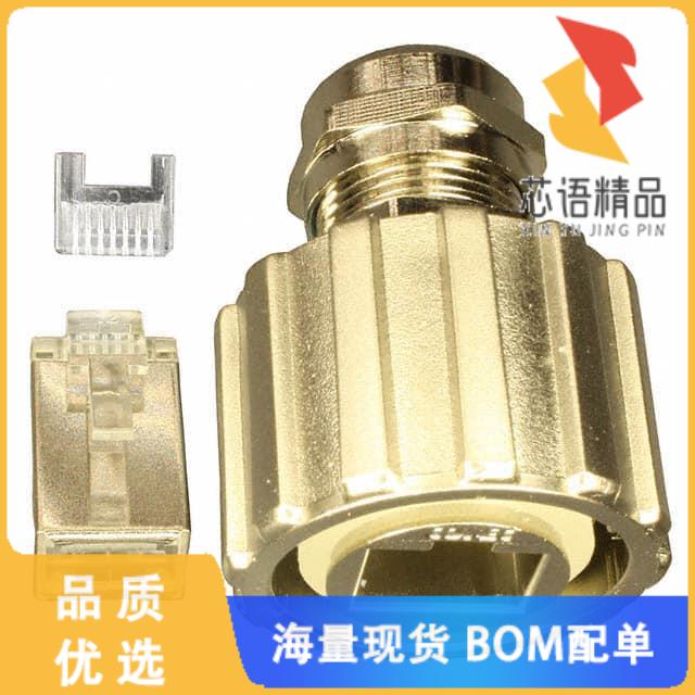 全新17-10013原装(CONN MOD PLUG 8P8C SHIELDED)正品