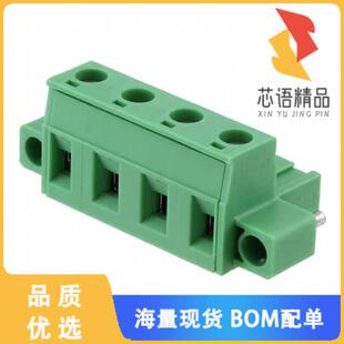 PLUG 4POS STR 全新1858785原装 正品 7.62MM TERM