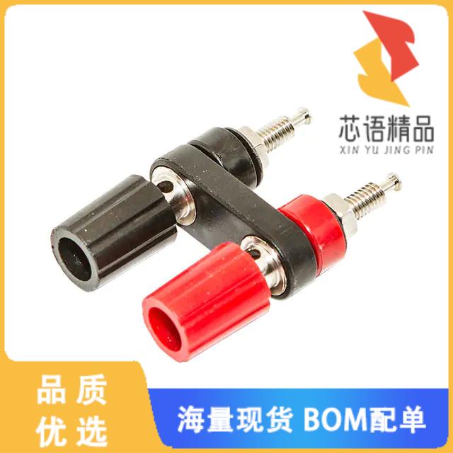 全新BU-P4243-0原装(CONN BIND POST DL FLUTD BLK/R