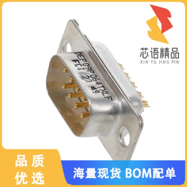 全新DEP09P064TXLF原装(CONN D-SUB PLUG 9POS SLDR