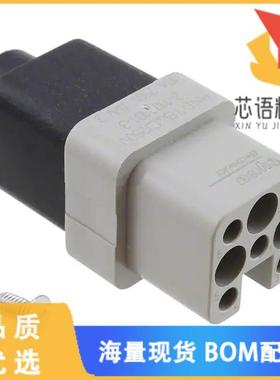 全新2-1103101-3原装(INSERT FEMALE 7POS+1GND CRIM