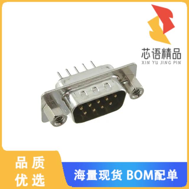 全新DE09-PT-1-JS原装(CONN D-SUB PLUG 9POS VERT S