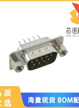 全新DE09-PT-1-JS原装(CONN D-SUB PLUG 9POS VERT S