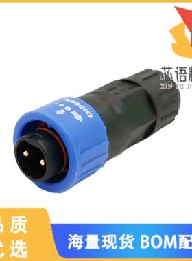 全新22002131-01原装(CONN PLUG MALE 2POS SOLDER C