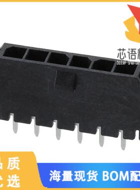 全新0436500628原装(CONN HEADER VERT 6POS 3MM)正品