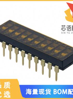 全新SDA10H0B原装(SWITCH SLIDE DIP SPST 25MA 24V)正品