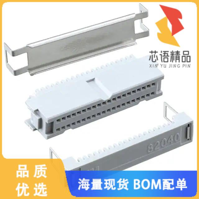 全新82040-6006RB原装(CONN RCPT 40POS IDC 30AWG G