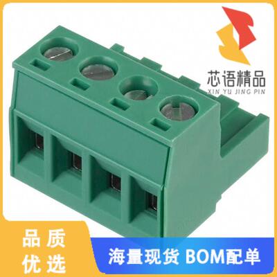 全新1757035原装(TERM B PLUG 4POS STR 5.08MM)正品