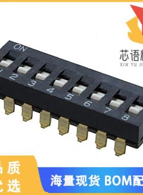 全新3-1825059-7原装(SWITCH SLIDE DIP SPST 25MA 2