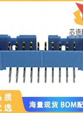 全新2-1761605-7原装(CONN HEADER R/A 20POS 2.54MM)正品