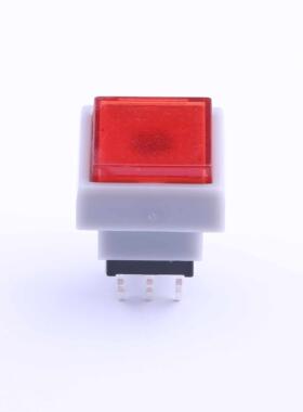 K6-6133D-L1-02「自锁带灯开关 红色12.5mm*12.5mm」