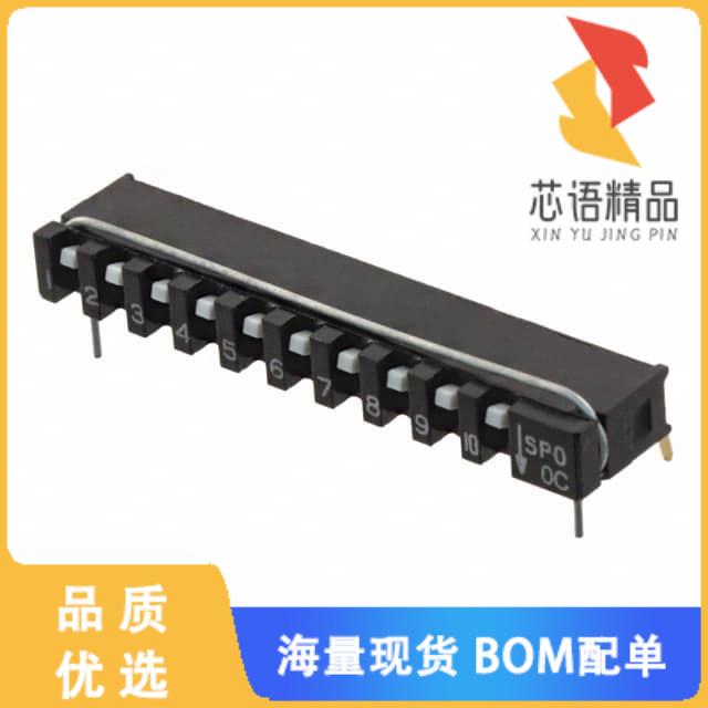 全新SPA10AB原装(SWITCH SLIDE DIP SPST 10MA 20V)正品