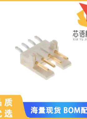 全新95000-004LF原装(CONN HEADER SMD R/A 4POS 2MM)正品