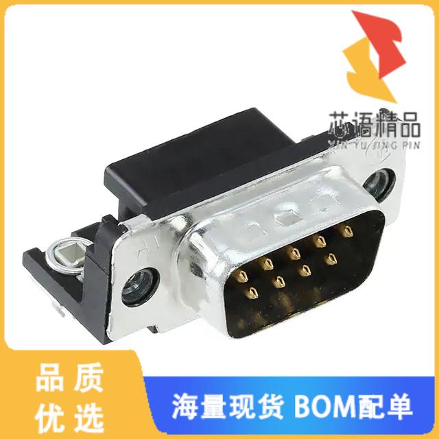 全新6-747840-9原装(CONN D-SUB PLUG 9POS R/A SLDR)正品