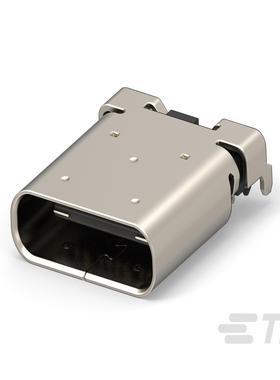 全新2129691-2原装(USB3.1 TYPE-C REC MID-MOUNT 0.