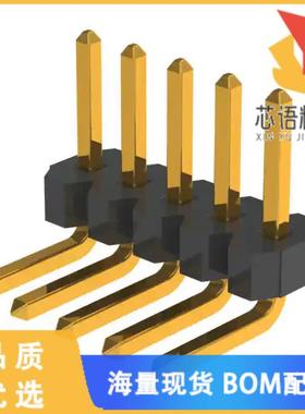 全新GRPB051VWCN-RC原装(CONN HEADER R/A 5POS 1.27