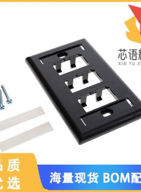 全新CFPL6BLY原装(FACEPLATE SNGL GANG 6PORT BLACK)正品