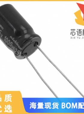 全新UVY1E102MPD原装(CAP ALUM 1000UF 20% 25V RADI