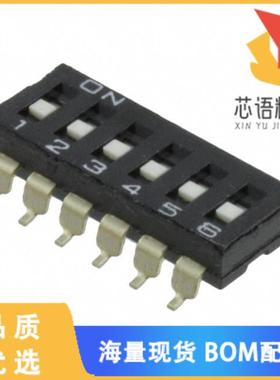 全新A6S-6101-H原装(SWITCH SLIDE DIP SPST 25MA 24