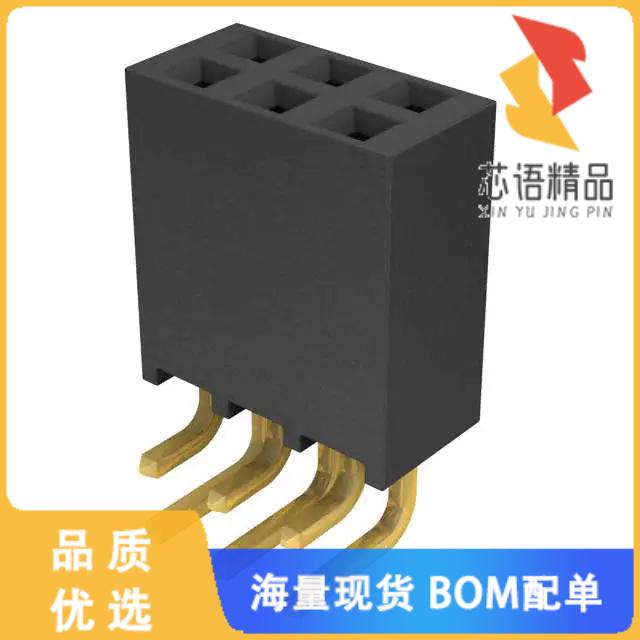 全新SSQ-103-02-G-D-RA原装(CONN RCPT 6POS 0.1 GOL