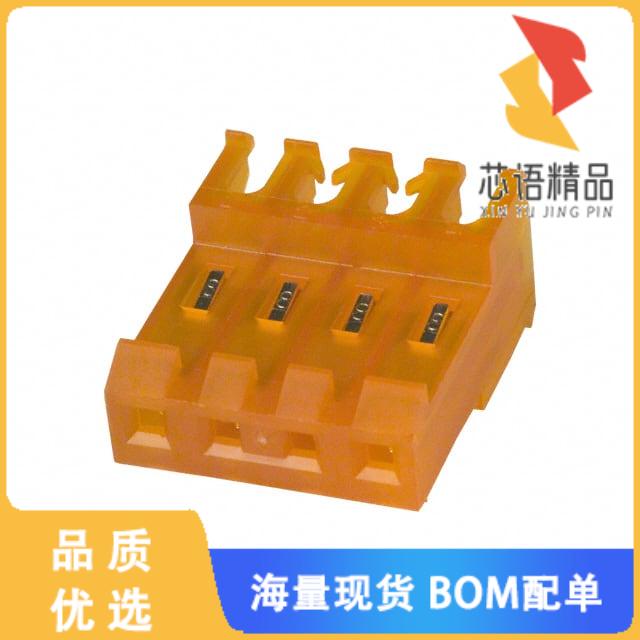 全新3-640599-4原装(CONN RCPT 4POS IDC 18AWG TIN)正品