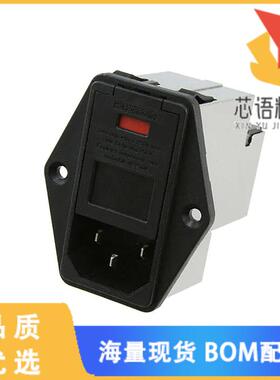 全新6-6609930-8原装(PWR ENT MOD RCPT IEC320-C14