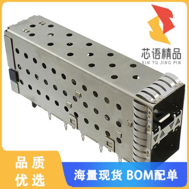 全新2007492-5原装(CONN SFP+ RCPT W/CAGE 2X1 40P