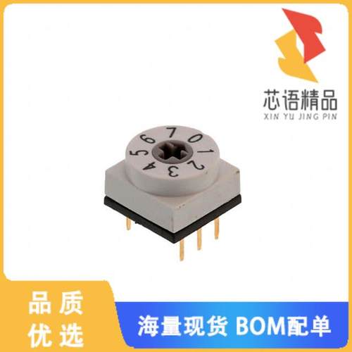 全新RDTCR08P1T原装(ROTARY DIP SWITCH)正品