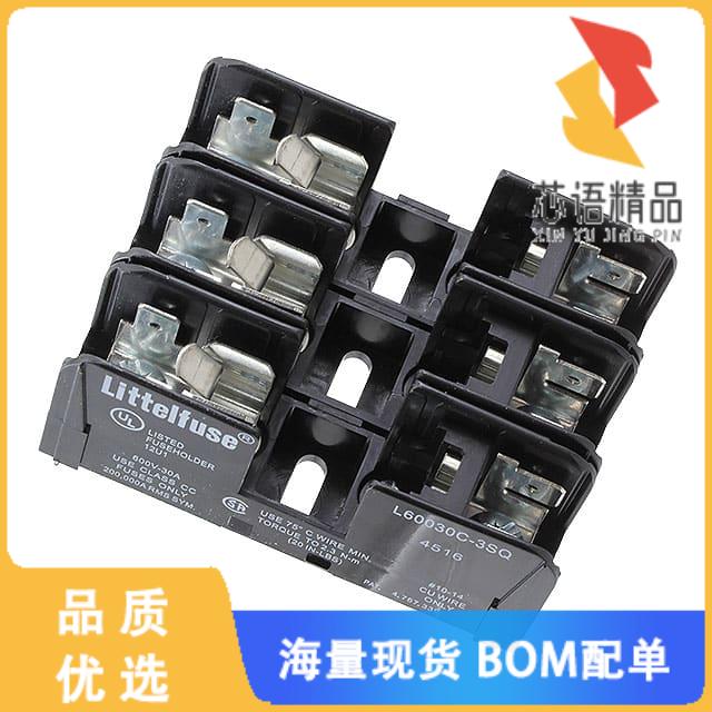 全新L60030C3SQDINR原装(FUSE BLOK CART 600V 30A D