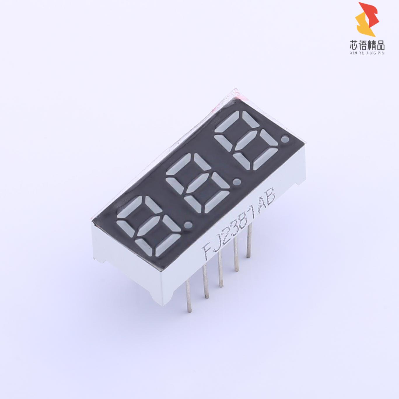 FJ2381AB「3位0.28英寸 蓝光共阴 数码管」怎么样,好用不?