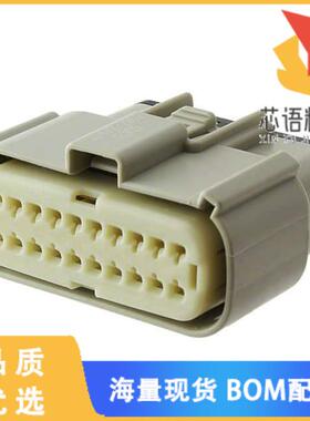 全新0334722002原装(CONN RCPT 20POS DUAL LTGRAY)正品