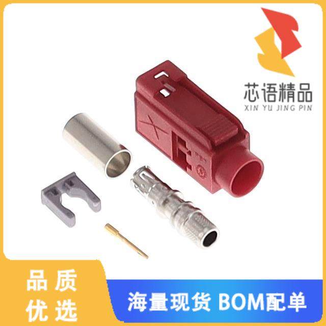 全新FK1FLG原装(FAKRA GEN 1 CODE L CARMINE RED F)正品