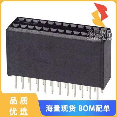 全新5-104078-9原装(CONN RCPT 24POS 0.05 GOLD PCB)正品