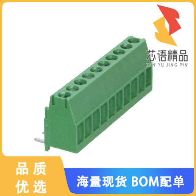 全新1-284414-0原装(TERM BLK 10POS TOP ENT 3.5MM