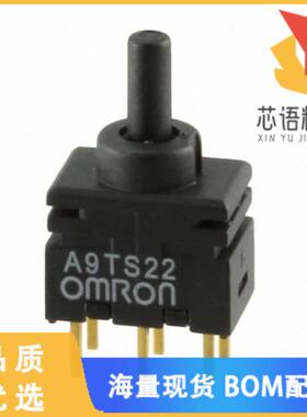 全新A9TS22-0011原装(SWITCH TOGGLE DPDT 100MA 28V)正品