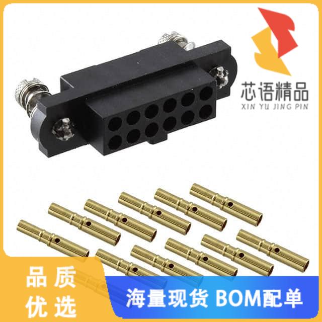 全新M80-4C11205FC原装(CONN RCPT 12POS CRIMP 24-2