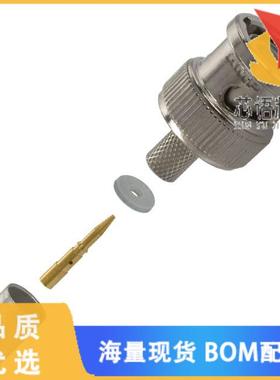 全新1-5221128-1原装(CONN BNC PLUG STR 50 OHM CRI