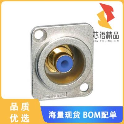 全新ACJD-BLU原装(CONN RCA JACK CHASIS MOUNT BLUE)正品