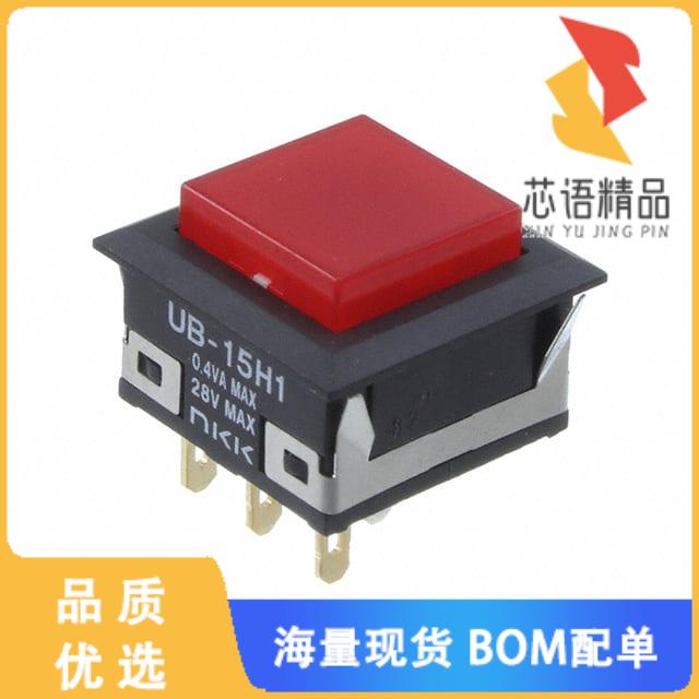 全新UB15KKG015C-CC原装(SWITCH PUSH SPDT 0.4VA 28