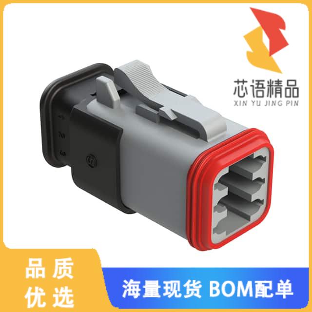 全新AT06-6S-SR01GRY原装(6-WAY PLUG FEMALE CONNEC