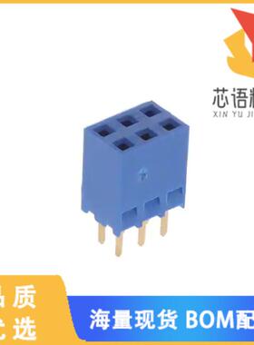 全新76314-103LF原装(CONN RCPT 6POS 0.1 GOLD PCB)正品