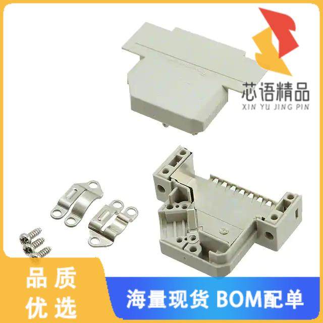 全新6-1393738-1原装(CONN BACKSHELL 25P 37.5DEG S