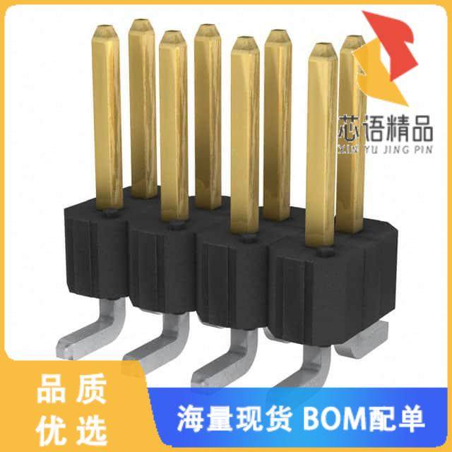 全新54202-S08-04原装(CONN HEADER SMD 8POS 2.54MM)正品