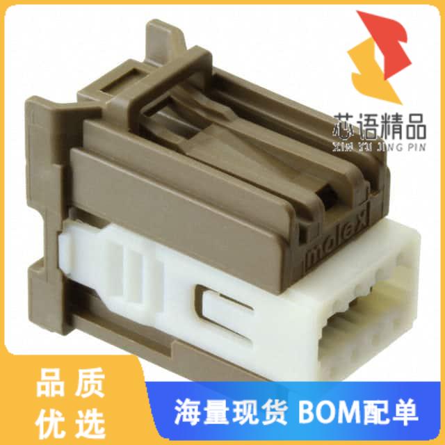 全新0347290082原装(CONN RCPT 8POS R/A BROWN POL